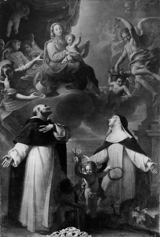 Madonna con Bambino tra San Giacinto e Santa Caterina da Siena (dipinto) - ambit